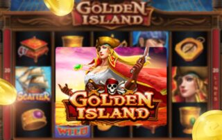 Golden Island Banner