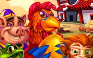 Lucky Rooster Banner